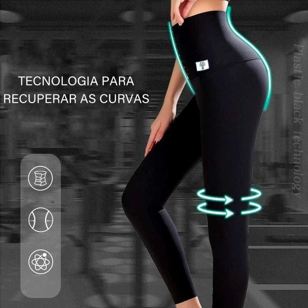 Meia Calça Leggings Peluciada Cintura Alta O OFERTEIRO 