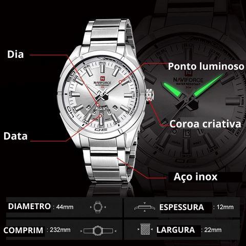 Relógio NaviForce Masculino SPORT LIFE O OFERTEIRO 